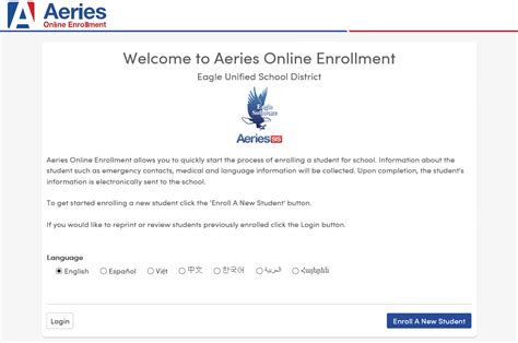 aeries student portal|Aeries Online Enrollment.